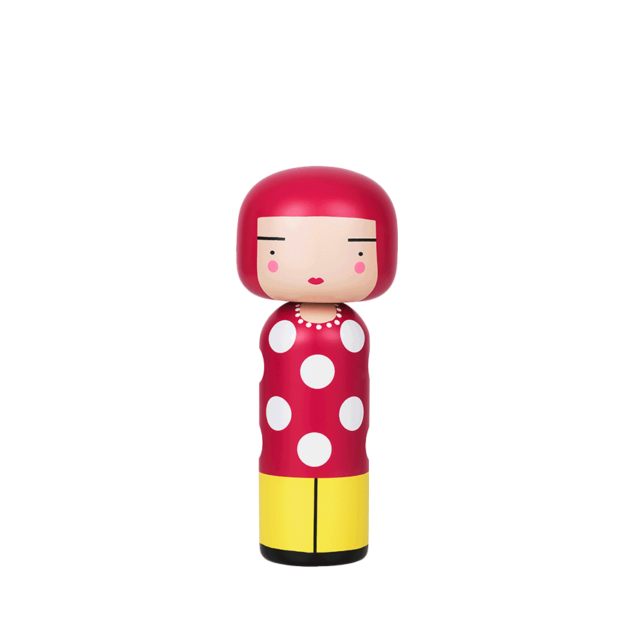 Kokeshi doll „Dot“