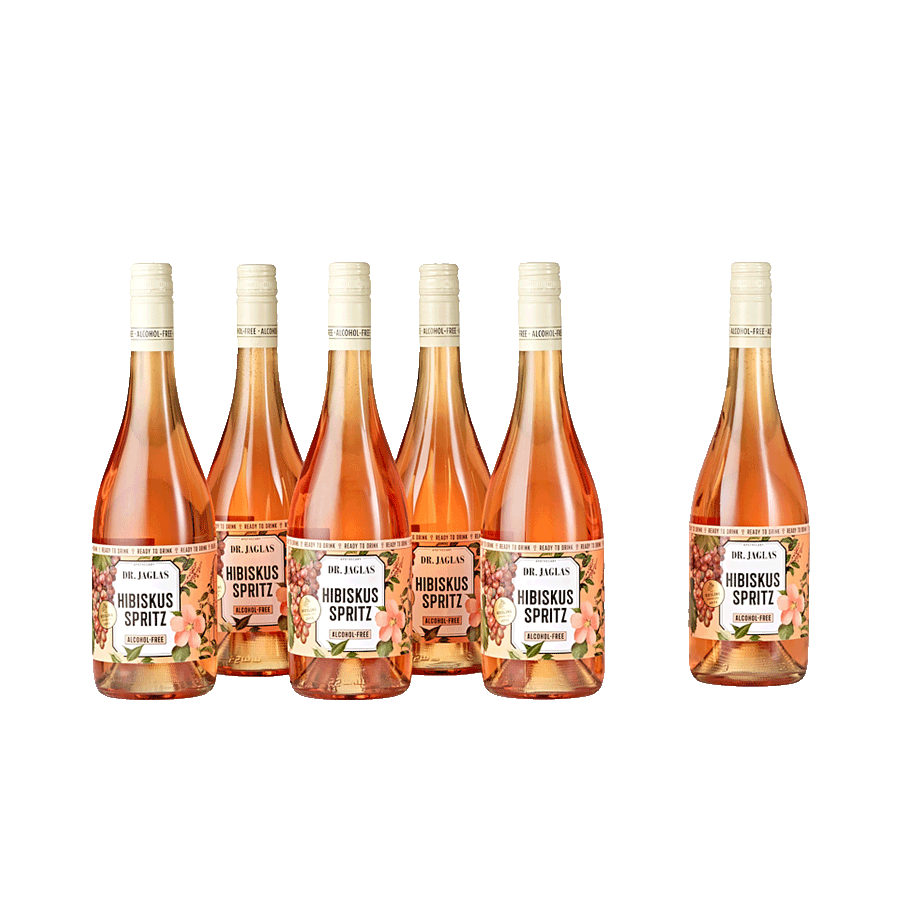 6 Flaschen Hibiskus Spritz von Dr. Jaglas