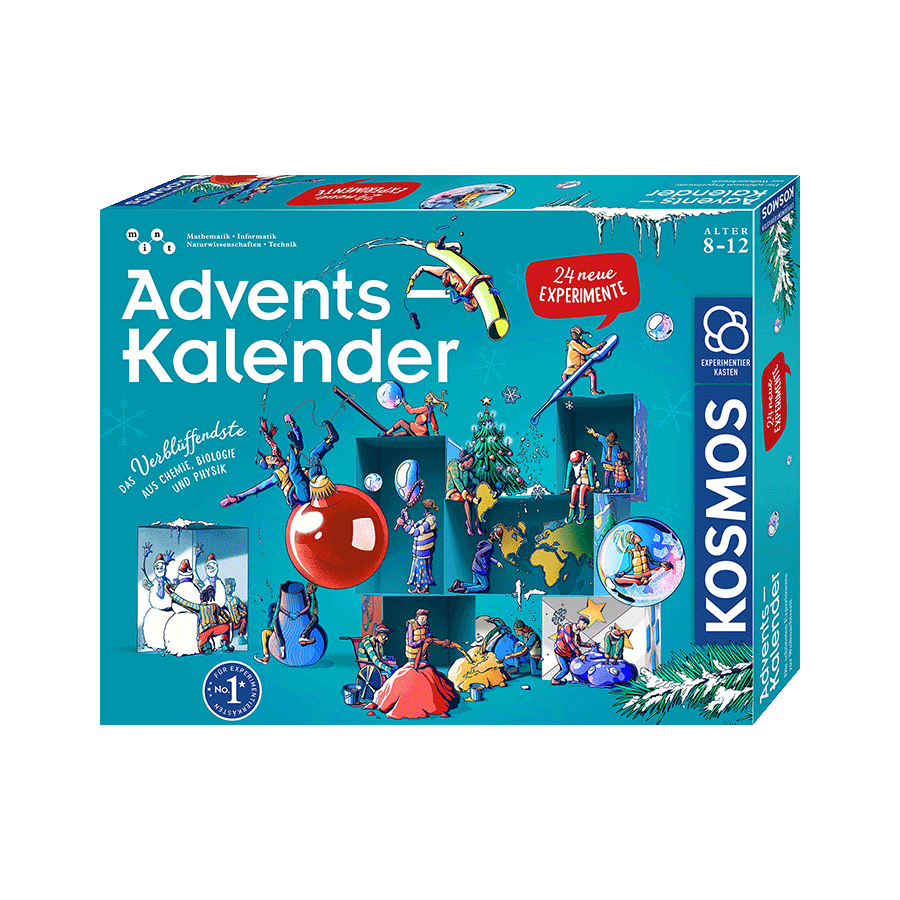 Produktabbildung: Adventskalender: Die schönsten Experimente zur Weihnachtszeit