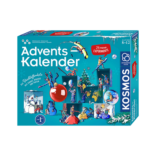 Produktabbildung: Adventskalender: Die schönsten Experimente zur Weihnachtszeit