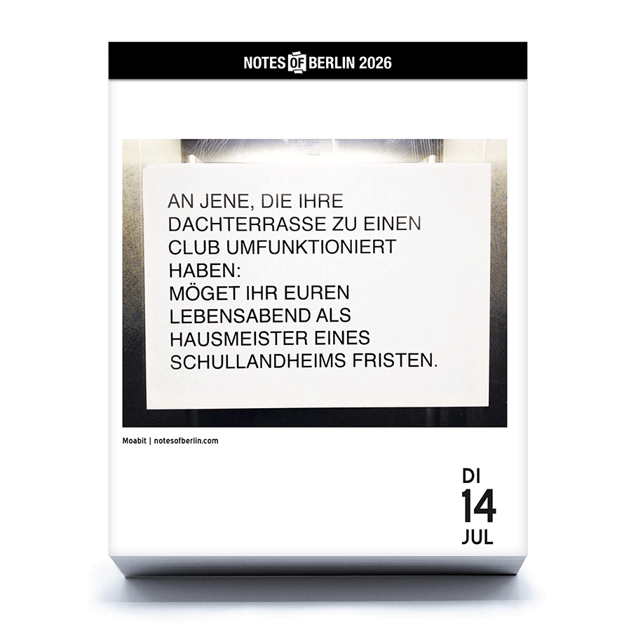 Produktabbildung: Notes of  Berlin 2026