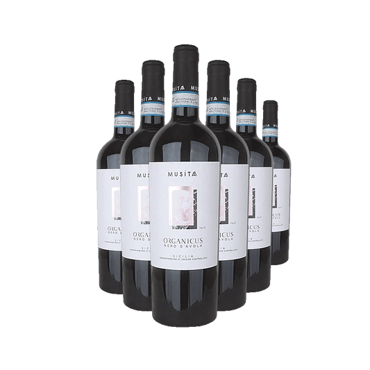 Produktabbildung: „Organicus Nero d&#039;Avola“ – Wein des Monats November 6 Flaschen