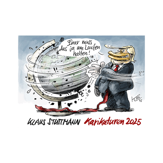 Produktabbildung: Stuttmann Karikaturen 2025 Vorderseite