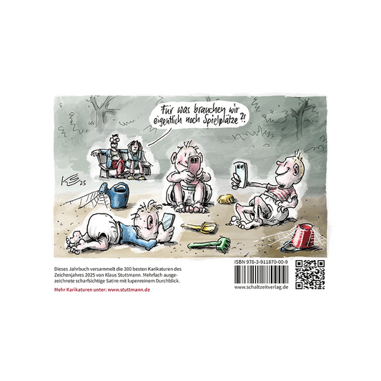 Produktabbildung: Stuttmann Karikaturen 2025 Rückseite