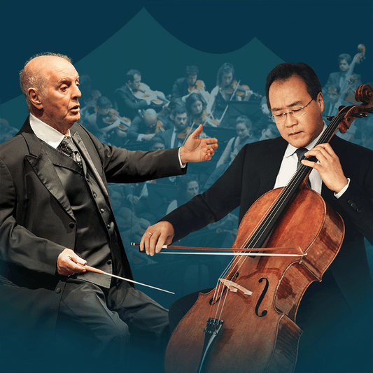 Produktabbildung: „Daniel Barenboim &amp; Yo-Yo Ma mit dem West-Eastern Divan Orchestra“ –  exklusive Tickets 13.08.2026