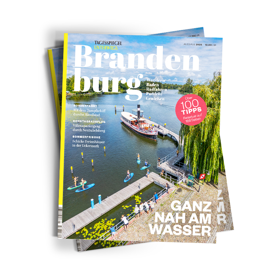 Produktabbildung: Tagesspiegel Unterwegs Brandenburg 2026 + Tagesspiegel Gutschein
