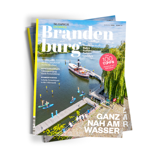 Produktabbildung: Tagesspiegel Unterwegs Brandenburg 2026 + Tagesspiegel Gutschein