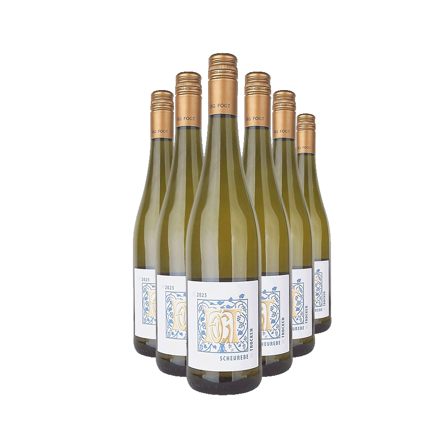 Produktabbilung: Weinauswahl „Scheurebe“ Wein des Monats August