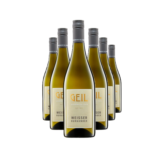 Produktabbilunf 6 Flaschen: Weinauswahl „Oekonomierat Geil Weißburgunder“ Wein des Monats Oktober