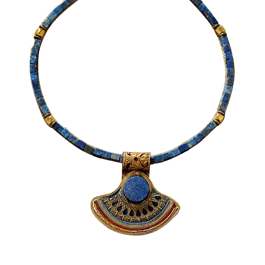 Collier „Lapislazuli-König“