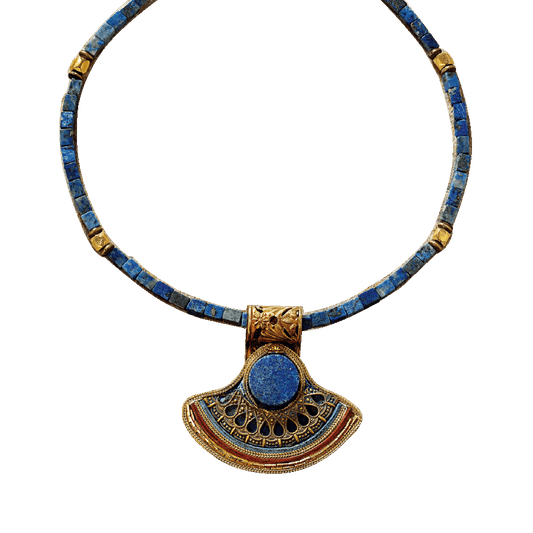 Collier „Lapislazuli-König“