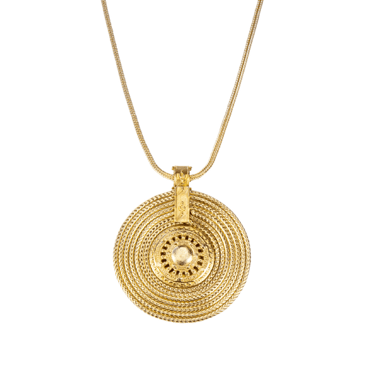 Collier „Aton-Sonnenrad“