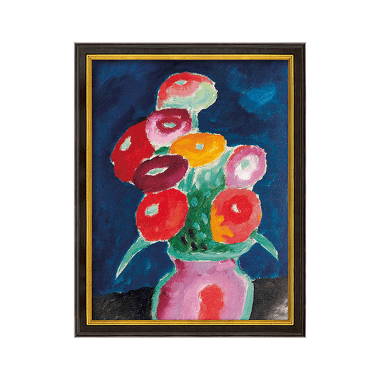 „Blumen in einer Vase“ (1918)