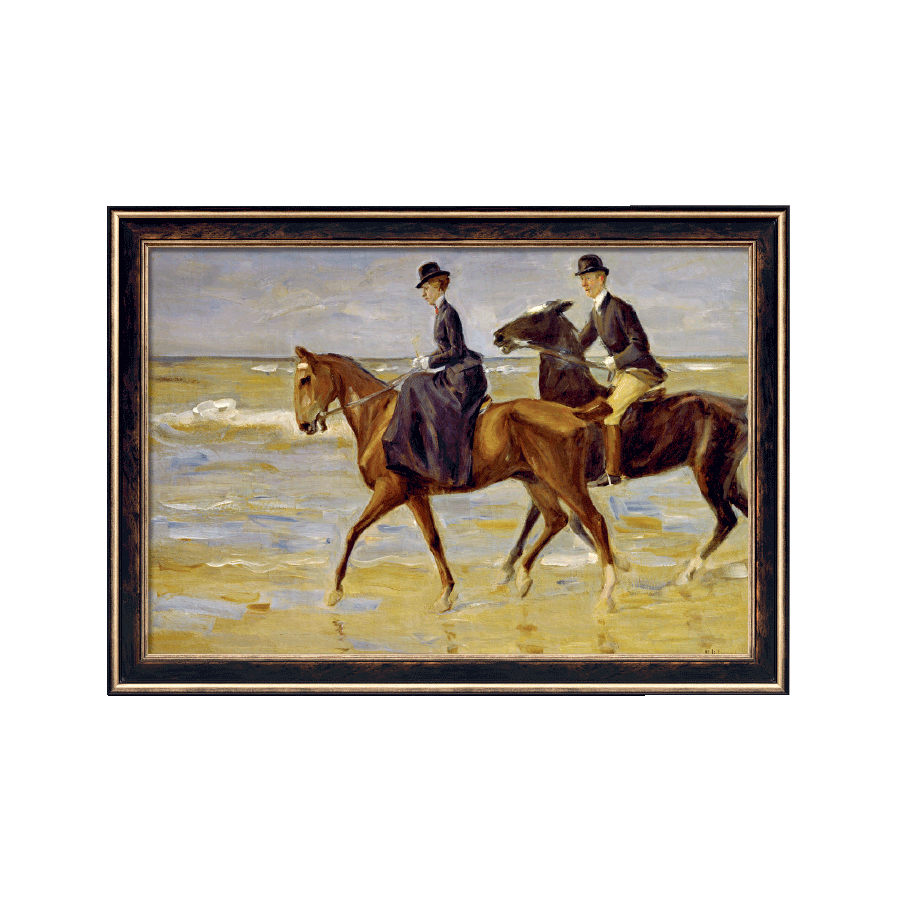 „Reiter und Reiterin am Strand“ (1903)