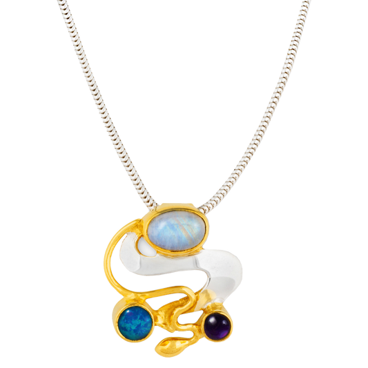 Collier „Les Lumières de Monet“