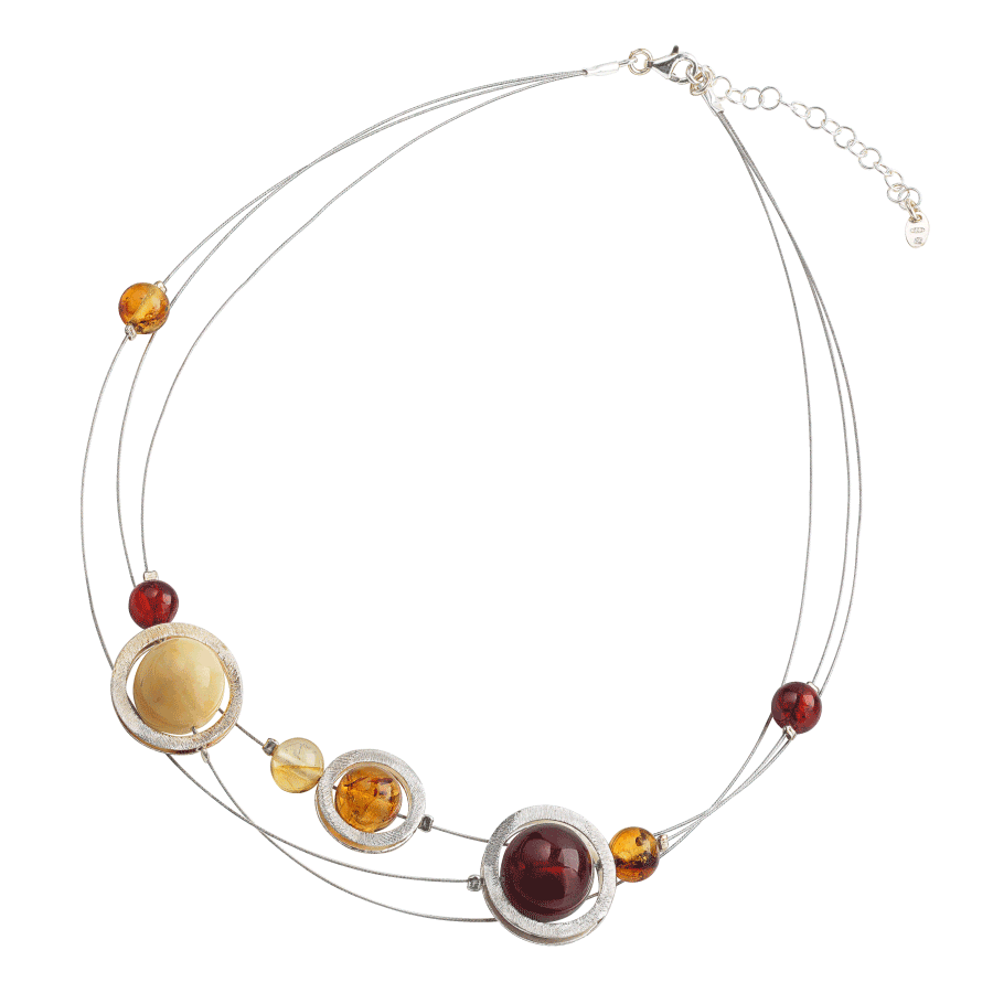 Collier „Sonne, Mond und Sterne“