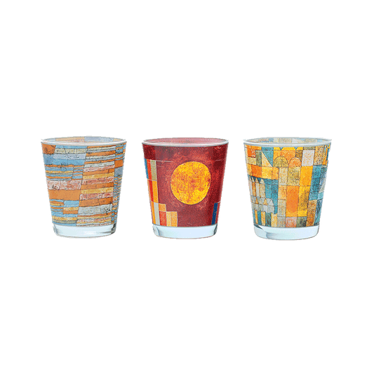 Glas Windlichter-Set