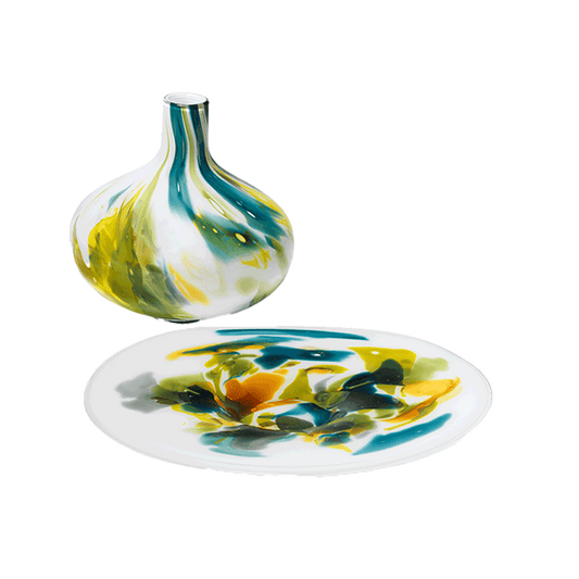 Glasschale und -vase „Monet“