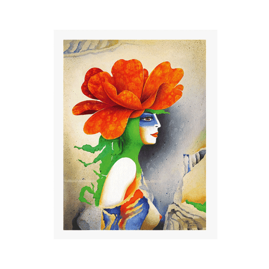 „Flora-Lisa“ (2021), ungerahmt