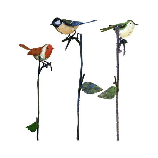 Produktabbildung: Gartenstecker „Vögel“