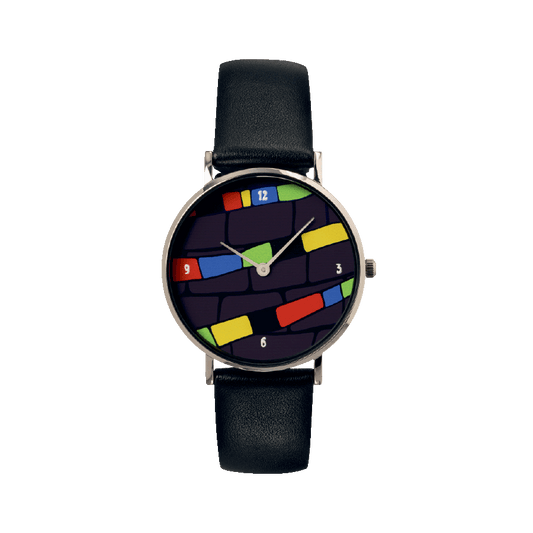 Künstler-Armbanduhr „Zeitfang“