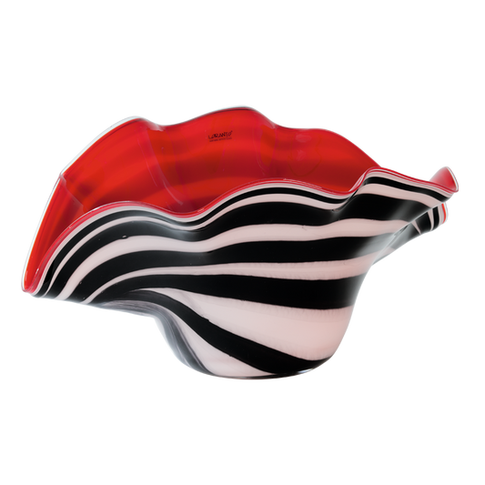 Glasschale „Stripes“