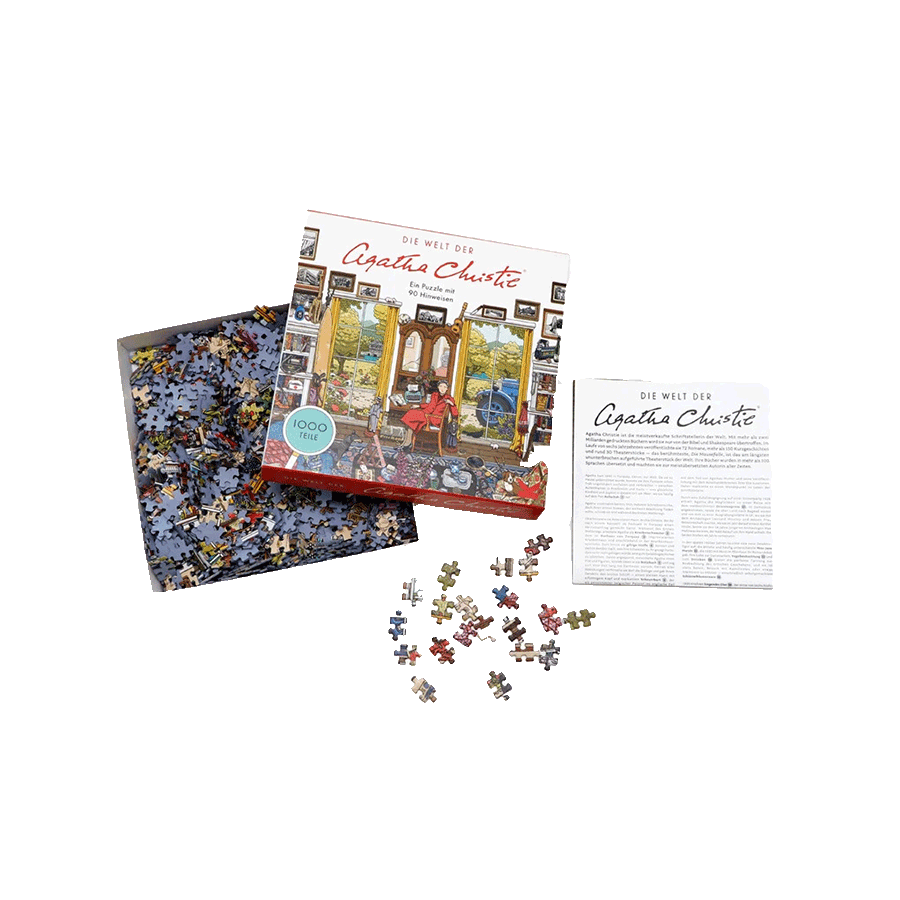 Die Welt der Agatha Christie 1000 Teile Puzzle