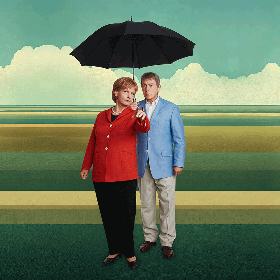 Produktbild: Plakat zur Veranstaltung &quot;Miss Merkel - Moord in der Uckermark&quot;