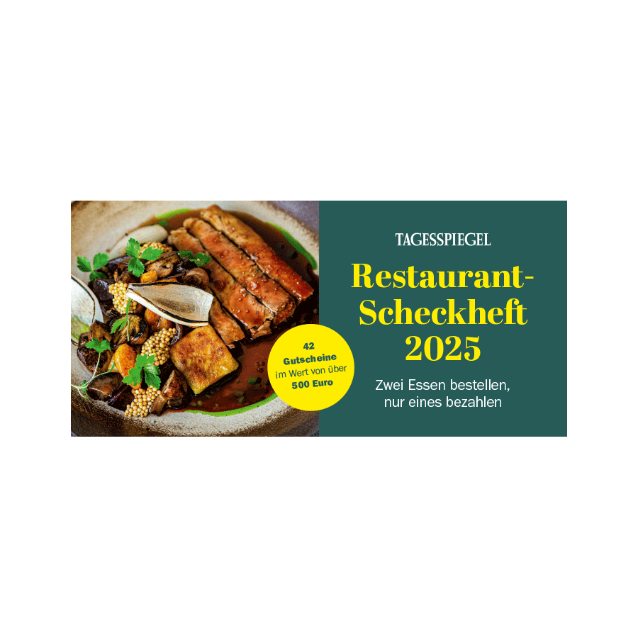 Restaurant-Scheckheft 2025