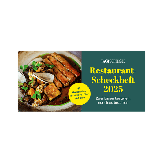 Restaurant-Scheckheft 2025