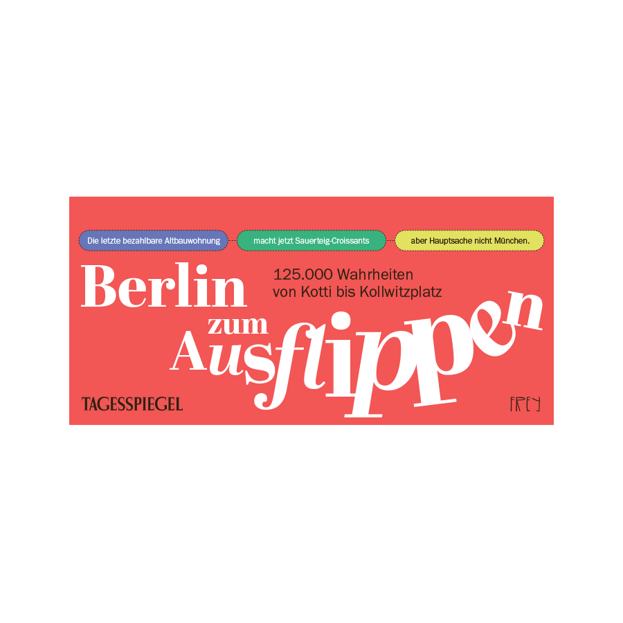 Produktabbildung: Berlin zum Ausflippen