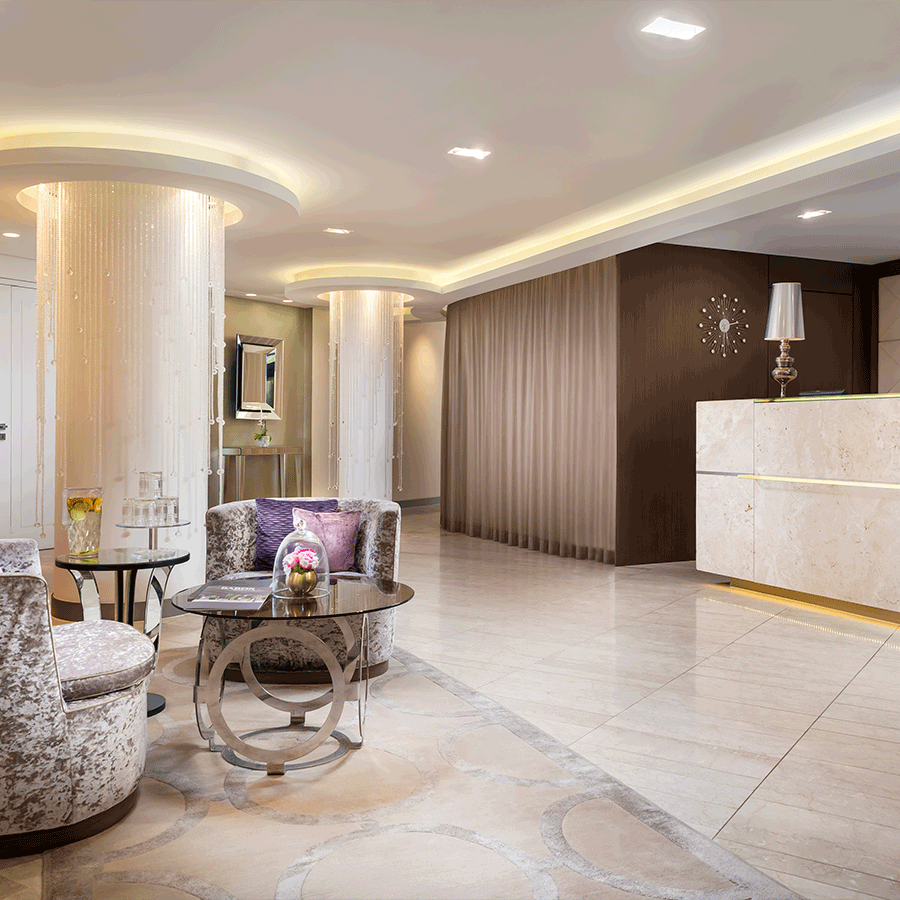 Eingangsbereich Waldorf Astoria