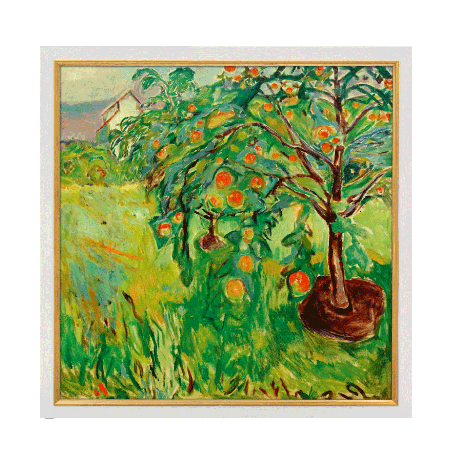 „Apfelbaum am Atelier“ (1920-28)
