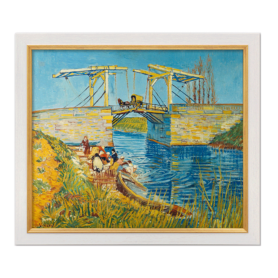 „Zugbrücke in Arles (Le Pont de Langlois)“ (1888)