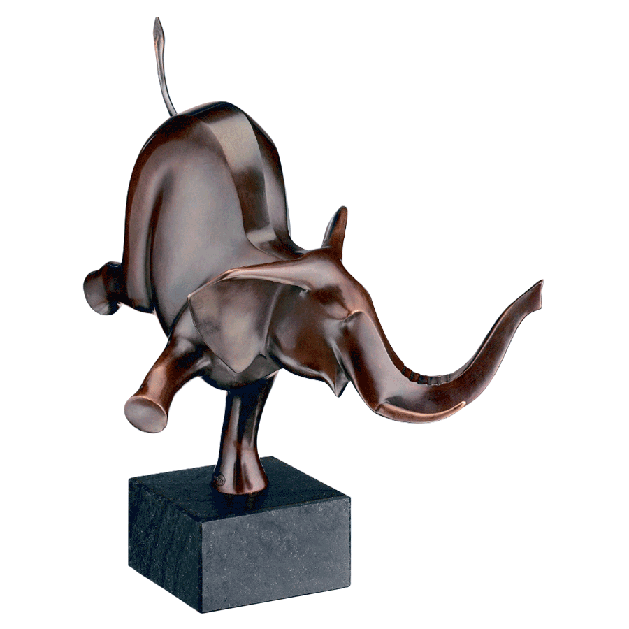Happy Elefant, Bronze