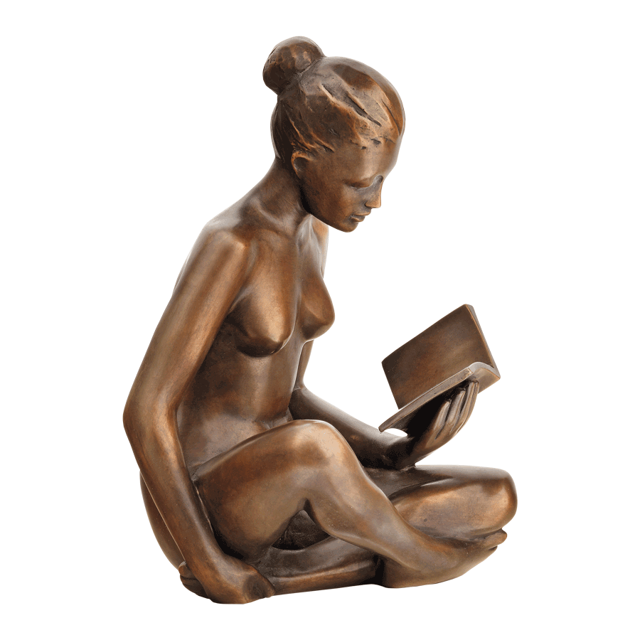 Lesende (2018), Bronze